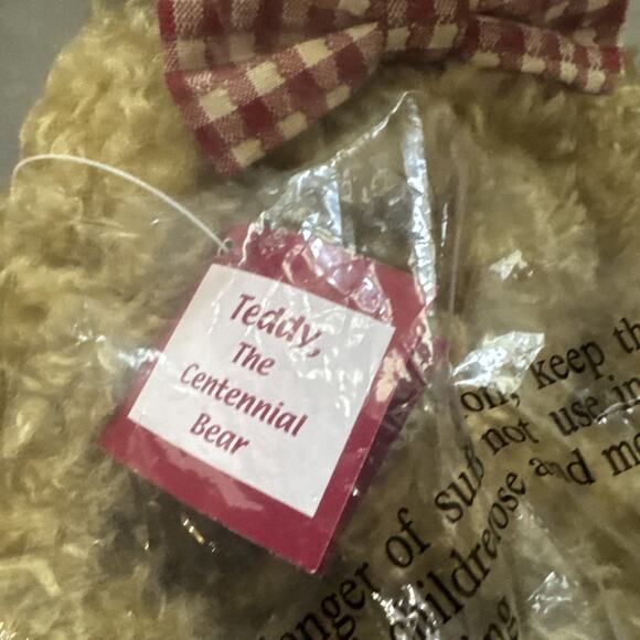 Teddy The 100th Anniversary Teddy Bear The Centennial Bear New - Picture 3 of 8